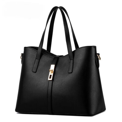 

Gorden Yi De Women Pu Leather Handbag Lady Luxury Pu Leather Bag Sequined Lock Bag 2019 New Arrival Female Striped Cause Tote