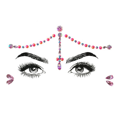 

〖Follure〗Face Gems Adhesive Glitter Jewel Tattoo Wedding Festival Rave Party Body Make Up