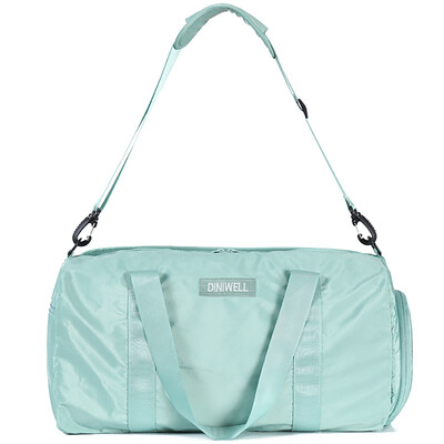 

Waterproof exercise bag short distance travel bag portable travel bag woman convenient dry&wet separation single shoulder obli
