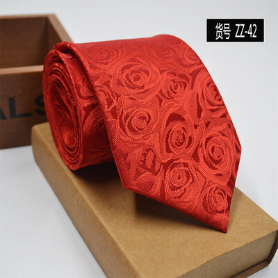 

New spot tie business dress mens tie polyester yarn arrow type 8CM business tie wholesale