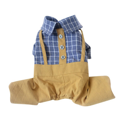 

Winter Pet Dog Clothing Coat Clothes Cat Jumpsuits Dog Jeans Pants Overalls Jumpsuit For chihuahua Small Dogs Clothes