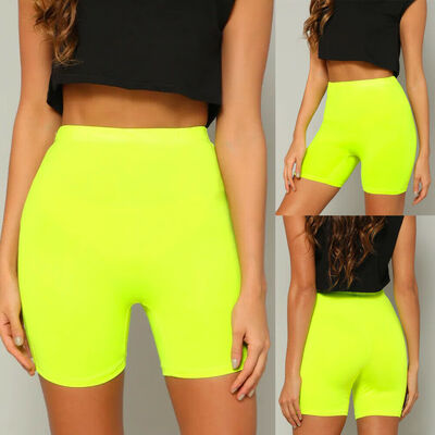

Women High Waist Yoga Shorts Pocket Gym Cycling Biker Hot Pants Sport Leggings