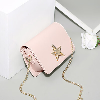 

Summer Xiaochao Ocean Temperament Fashion Simple Chain Small Square Bag Single Shoulder Bag Slant Womens Bag
