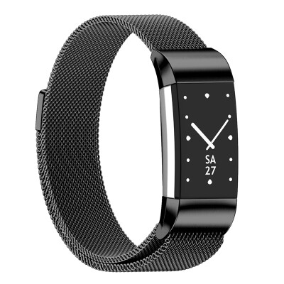 

For Fitbit Charge2 Milan Strap With 316L Stainless Steel Milan Ring Replacement Wristband