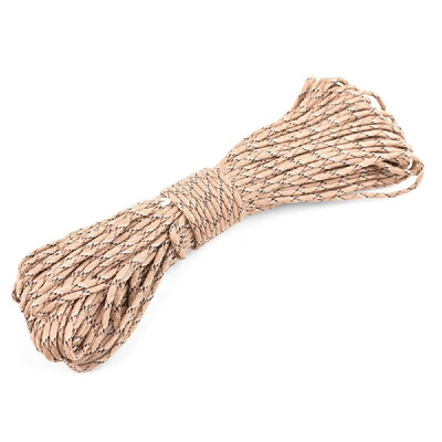 

100FT Camping Paracord Guyline Tent Rope 9 Strand Camping Parachute Cord