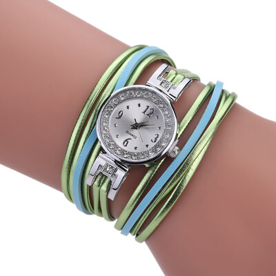 

New ladies narrow belt watch head diamond decorative quartz watch hot