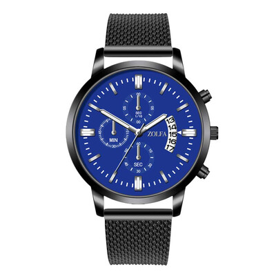 

Gobestart Luxury Watches Quartz Watch Stainless Steel Dial Casual Bracele Watch