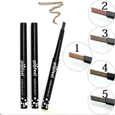 

POPFEEL Eyebrow Pencil &amp Brush Eyebrow Enhancer Long-Lasting Makeup Eye Pencil Proof Water Eyebrow Brush Make UP Makeu