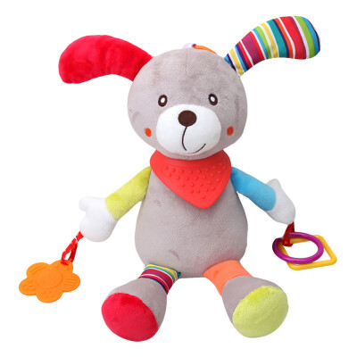 

Tailored Baby Infant Rattles Plush With Teether Cute Animal Hanging Bell Play Toys Doll