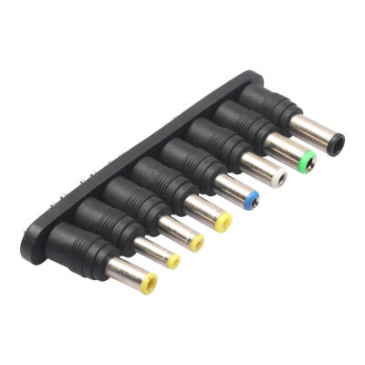 

1Set 8Pcs Universal 2Pin Plug Charger Tip ACDC Power Adapter for Notebook