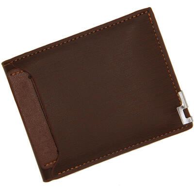 

Men Wallet Short Multi-function Fashion Casual Soild Men Wallets With Coin Pocket Purses Soft Leather Purse Card Holder