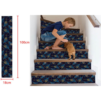 

Toponeto 3D Simulation Stair Stickers Waterproof Wall Stickers DIY Home Decor