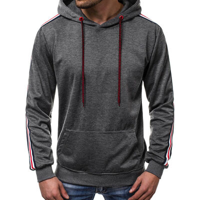 

Mens Autumn Hoodies Slim Fit Hooded Sweatshirt Outwear Sweater Warm Coat Jacket