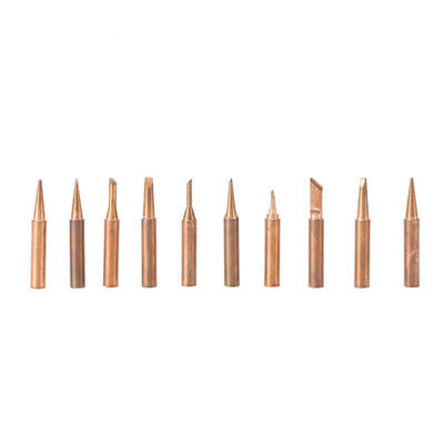 

Greensen 10pcs Lead-free Copper 900M-T Iron Solder Tip For 9369379389698586 Soldering Stations