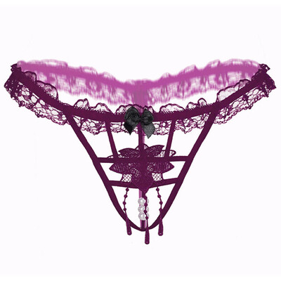 

Toponeto Underwear Women Thong Bragas Sexy Panties Thong Lace Word Pants Ladies Briefs