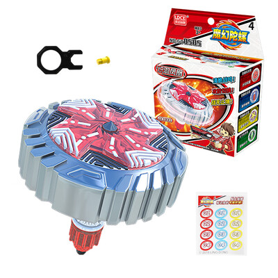 

Smart&creative magic gyro 4 generations boys&girls toys single gyro set - flaming feather phoenix GT0505 poly energy tip color random