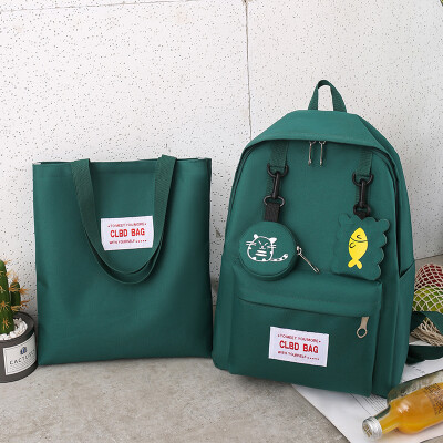 

Insfeng junior high school schoolbag female Korean version high school pupils shoulder bag girls campus bags large capacity Backpa