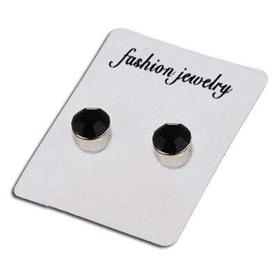 

Color Rhinestone Stud Earrings Magnet Earrings Universal Sexy Earless Magnet Stud Earrings for Men Women No Pierced Hole