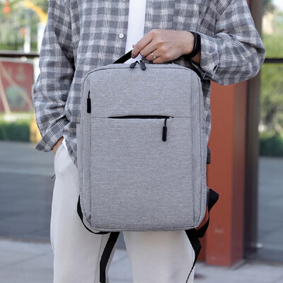 

15" Multifunctional Anti-theft Business Travel Laptop Compartment Backpack School Sport Daypack Lightweight Water-resistant with U