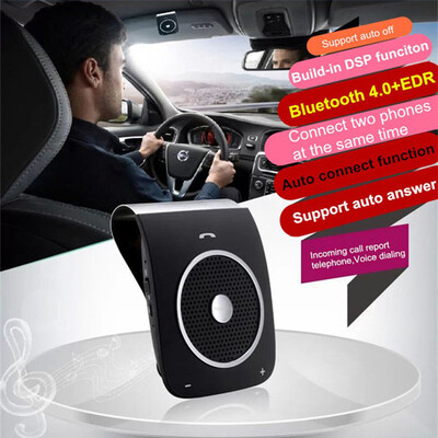 

〖Follure〗Pro Bluetooth 40 Car Kit Speaker Speakerphone For Mobile phone Cellphone