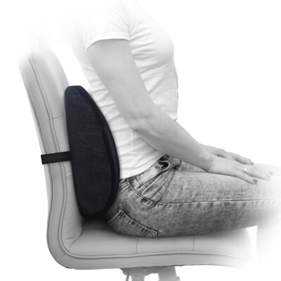 

Portable Health Memory Foam Lumbar Back Support Cushion Waist Pillow for Office Home Car Chair