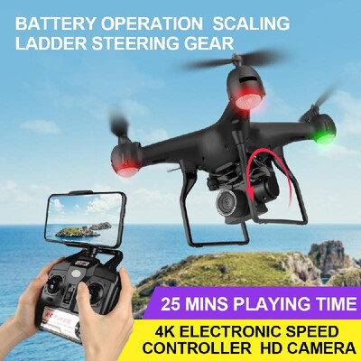 

F68 RC 4K Drone with Camera Gesture Photo Video Track Flight 3D Flip Altitude Hold 25mins Flight Time Wifi RC Quadcopter 2 Battery