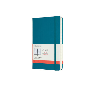 

MOLESKINE 2020 12 months hard surface diary notebook notepad this hand pocket pocket large 6 color optional magnetic green - large diary 8349