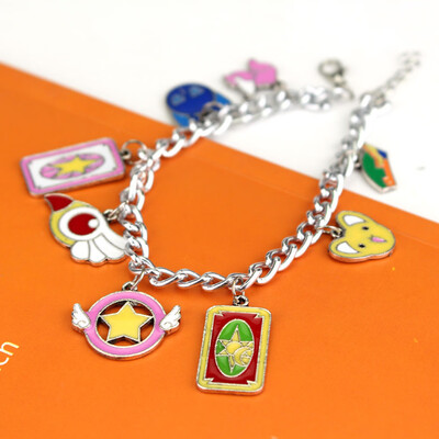 

Anime Card Captor Sakura Sakura Kinomoto Bird Wand Clow Card Bracelet Cosplay