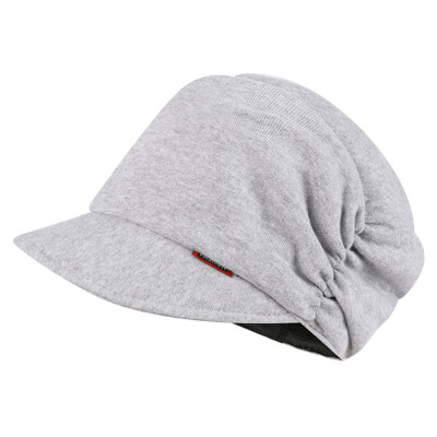 

Cabbie Cap Hat Women Girl Drape Layers Beanie Hat Brim Visor Cap Newsboy Cap