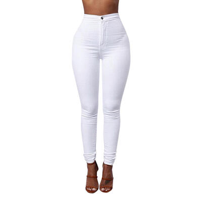 

Stretch Jeans High Waist Slim Pencil Trousers Women Denim Pants Leggings