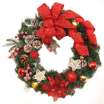 

〖Follure〗Christmas Balls Wreath Door Wall Ornament Garland Decoration