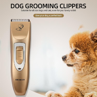 

Dog Grooming Clippers Low Noise Rechargeable Cordless Pet Clippers Grooming Kit Dogs Cats Pets Hair Clippers Shaver Tools