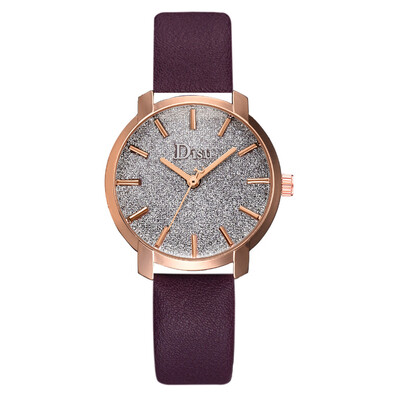 

Watch temperament simple quartz watch pu strap trend ladies watch