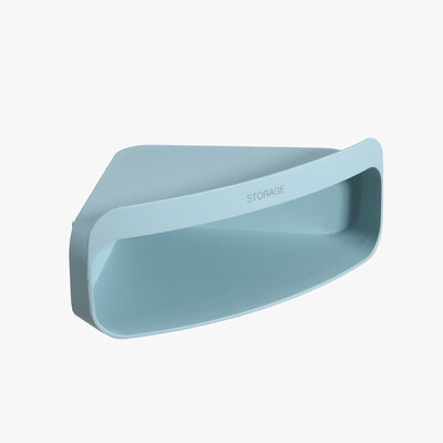 

Bathroom Kitchen Wall mounted Triangular Storage Rack for Corner of Wall