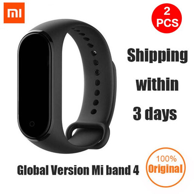 

Newest 2019 Original Xiaomi Mi Band 4 Smart Color Screen Bracelet Heart Rate Fitness 135mAh Bluetooth50 50M Swimming Waterproof