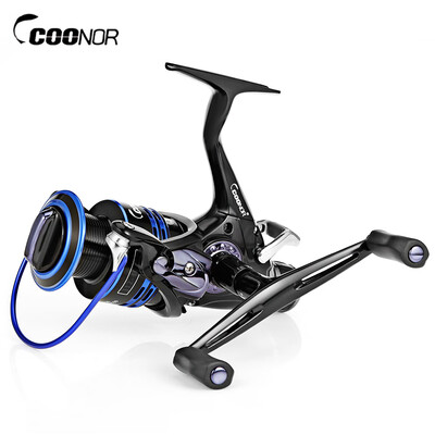 

COONOR J12 9 1BB Metal Spool Fishing Reel with Double T-shape Handles