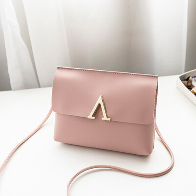

Tailored Candy Color One Shoulder Small Backpack Messenger Bag Mobile Phone Bag Purse BK