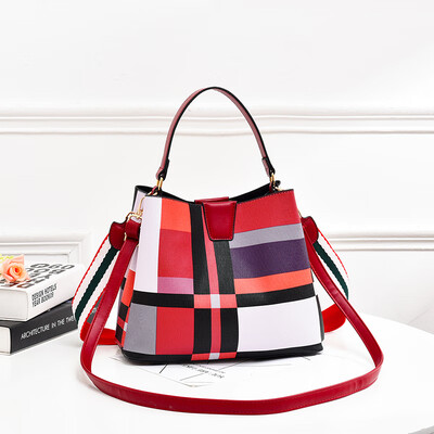 

Summer womens bag new fashion Joker handbag wide shoulder strap shoulder bag messenger bag