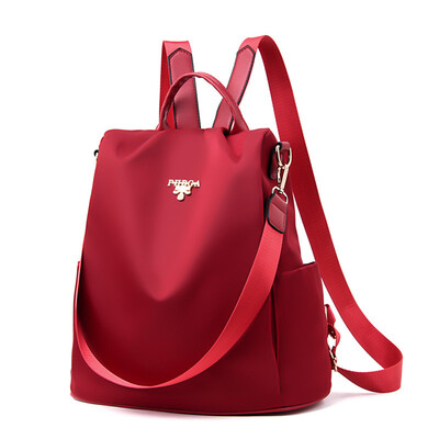 

Oxford cloth shoulder bag female fashion tide wild fashion anti-theft canvas bag backpack
