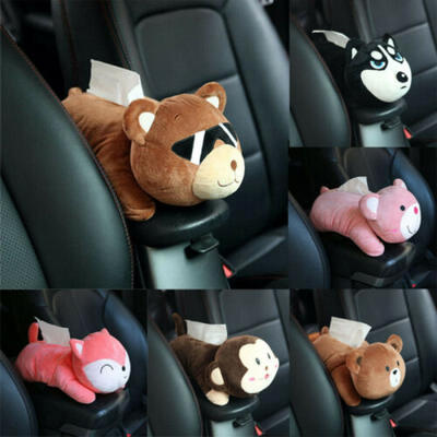 

Car Home Animal Doll Paper Towel Box Paper Storage Case Tissue Box Napkin Holder
