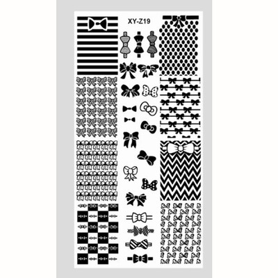 

Toponeto DIY Nail Art Image Stamp Stamping Plates Manicure Template