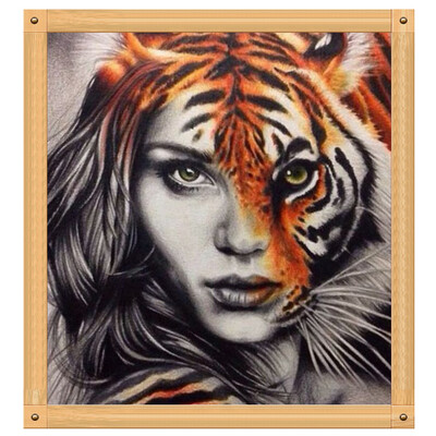 

Toponeto Embroidery Paintings Rhinestone Pasted DIY Diamond Painting Cross Stitch