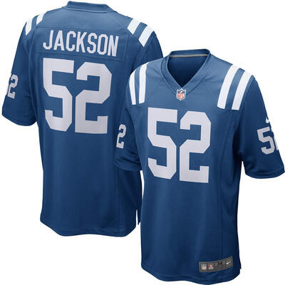 

Youth Football Jersey Indianapolis Colts DQwell Jackson Royal Blue Game Jersey