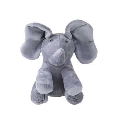 

Electric Adorable Small Elephant Animated Flappy Push Doll Kids Present