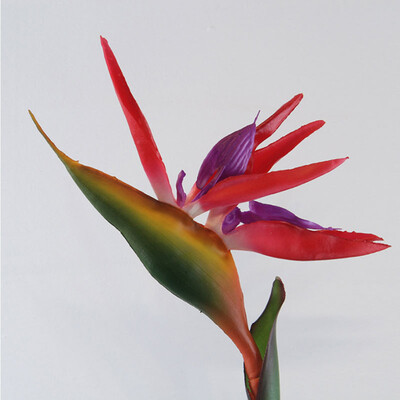 

Artificial Flower Bird Of Paradise Fake Plant Silk Strelitzia Reginae Home Decor