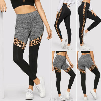 

Womens Yoga Leggings Fitness Sports Gym Exercise Running Jogging Pants Trouser