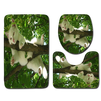

〖Follure〗3pcs Non-Slip Bath Mat Bathroom Kitchen Carpet Doormats Decor