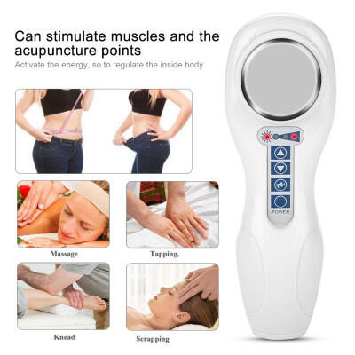 

Greensen Handheld Face Beauty Machine LED Ultrasonic Body Slimming Anti Cellulite Wrinkles Smoothing