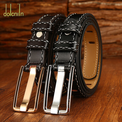 

PU new womens belt womens simple wild retro belt Korean student belt belt