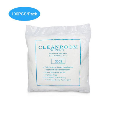 

100PCSPack Anti-static Dusting Clean Cloth Mobile Phone LCD LED Touch Repair 9" inches 3008 Microfiber Cleaning Cloth